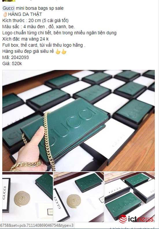 Facebook “thiên đường” buôn bán hàng giả, hàng nhái, hàng cấm ảnh 2