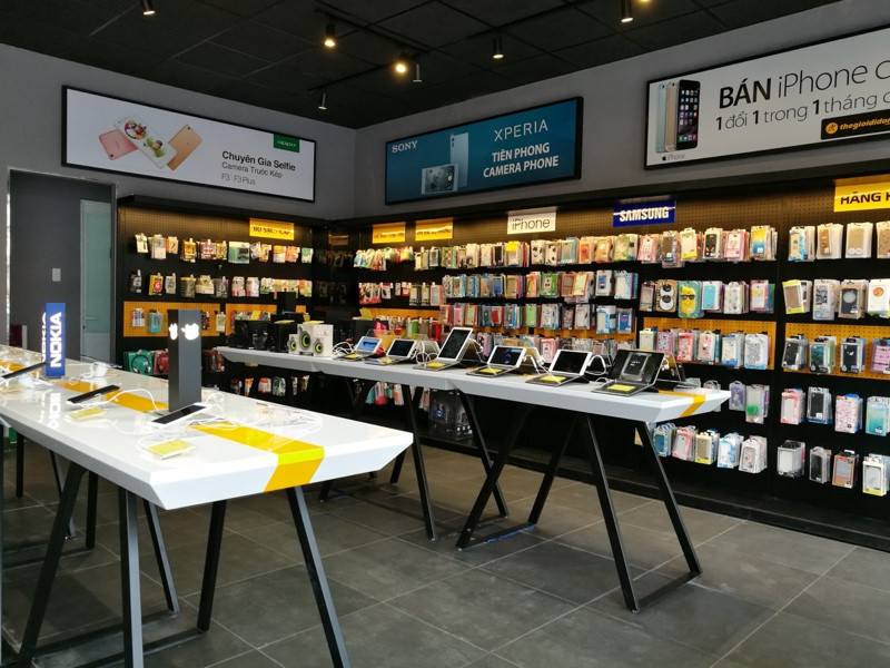 Bên trong cửa hàng mới toanh của Thế Giới Di Động: Đẹp, sang, ít nhân viên ảnh 7 Bên trong cửa hàng mới toanh của Thế Giới Di Động: Đẹp, sang, ít nhân viên ảnh 7