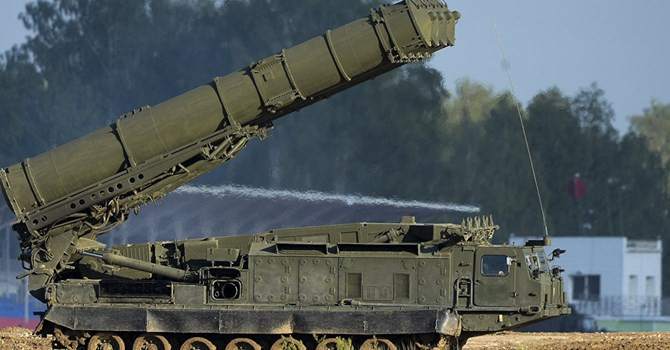 Một hệ thống phòng thủ tên lửa của Nga. Ảnh Sputnik/ Alexander Vilf