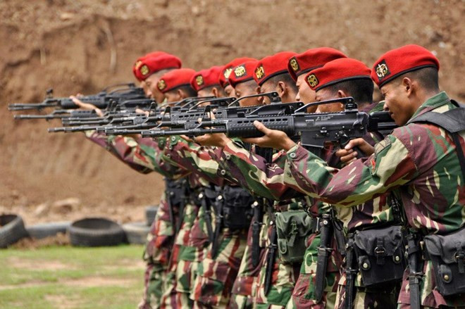 Bí mật lực lượng đặc nhiệm Indonesia KOPASSUS ảnh 6