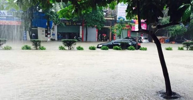 Trận mưa lũ ở Quảng Ninh phá vỡ nhiều số liệu lịch sử