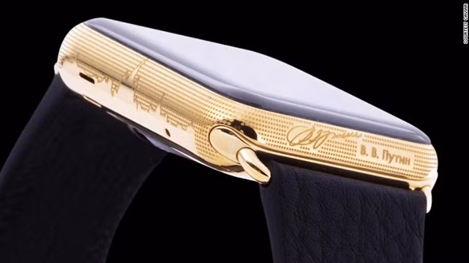 Ngắm Apple Watch chạm trổ chữ ký Putin giá 3.000 USD ảnh 3