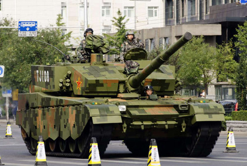 Xe tăng ZTZ-99A sẽ tham gia lễ duyệt binh. Ảnh:Popsci