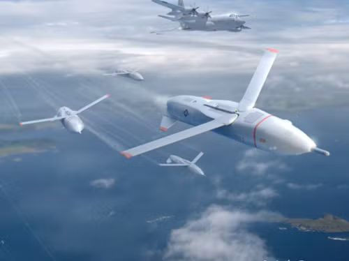 Mô hình UAV phóng từ máy bay của DARPA