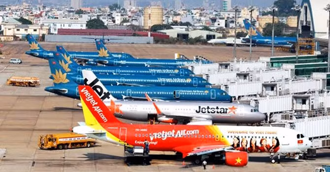 Một số hạng mục sửa chữa, cải tạo, nâng tại Cảng hàng không quốc tế Tân Sơn Nhất sẽ đưa vào khai thác tháng 2 năm 2016. - Ảnh minh họa