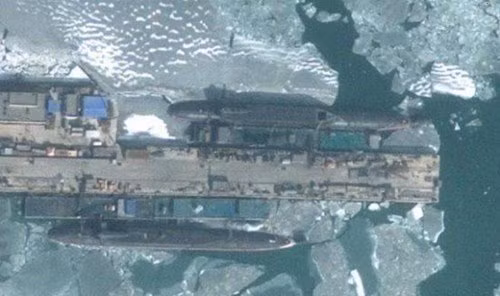 Tàu ngầm hạt nhân Type 094 của Trung Quốc - Ảnh: Sina