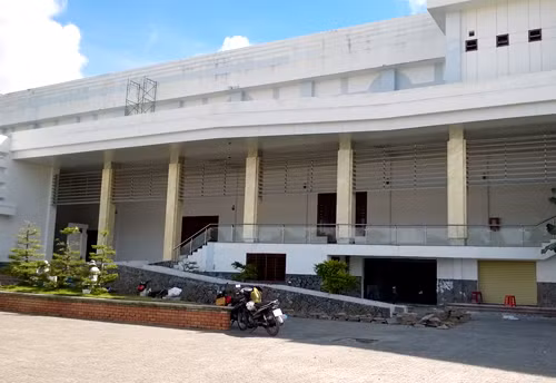 Trung tâm Hội nghị tỉnh Cà Mau được xây gần 200 tỷ đồng. Ảnh:Phúc Hưng.