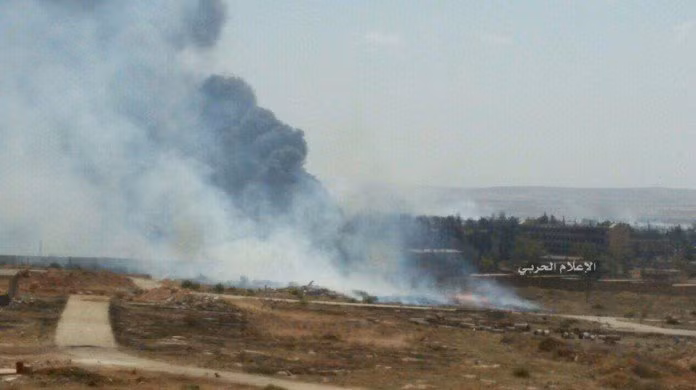 Trận chiến tại thành phố Aleppo.