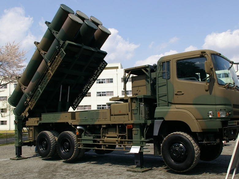 Tổ hợp tên lửa hành trình chống tàu Type-88 của Nhật Bản