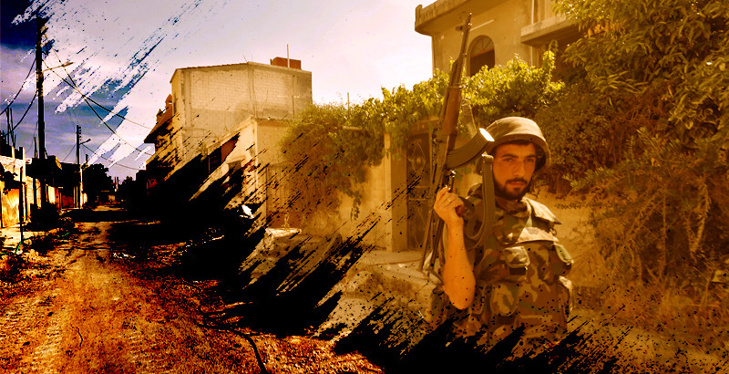 Binh sĩ quân đội Syria trên chiến trường Aleppo