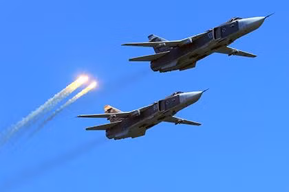 Không quân Nga không kích ở Syria