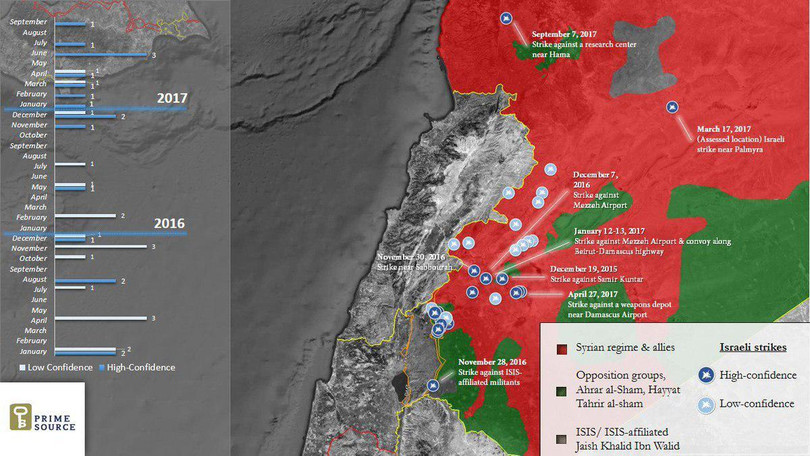 Israel tập kích, phòng không Syria lại bắn hạ 3 tên lửa đối phương ảnh 1