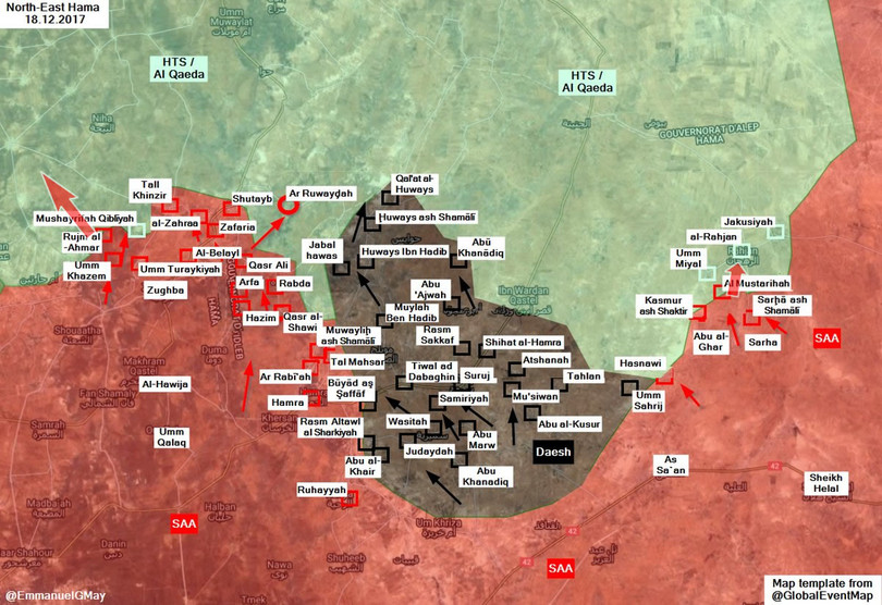 Nga giáng sấm sét kinh hoàng, quân đội Syria đè bẹp IS ảnh 1