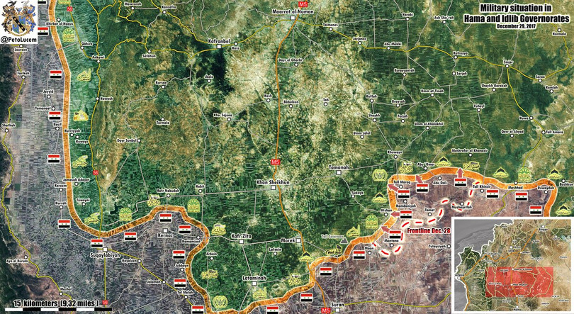Chiến dịch tấn công của lực lượng Tiger ở Idlib - Hama - ảnh South Front