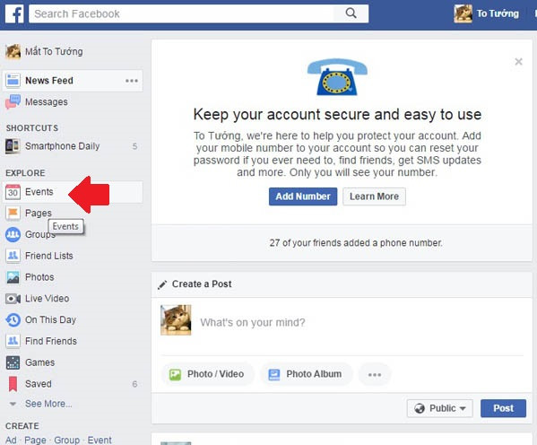 Mách bạn cách tạo sự kiện Facebook để lên kế hoạch tụ tập ảnh 1