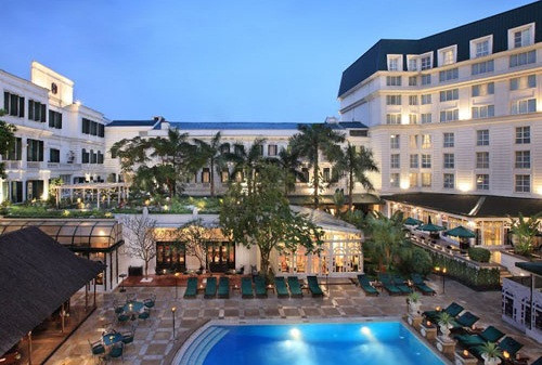 Khách sạn Metropole được đánh giá là một những địa điểm đẹp nhất Hà Nội.