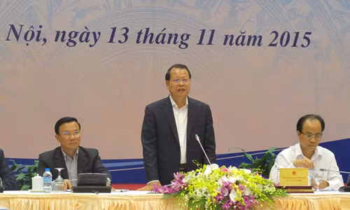 Phó thủ tướng cho rằng không nên viện lý do để chây ỳ cổ phần hóa. Ảnh: Chí Hiếu.