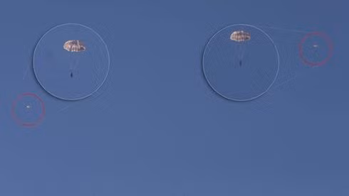 Phi công Nga bung dù thoát khỏi chiếc máy bay Su-24 bị bắn rơi