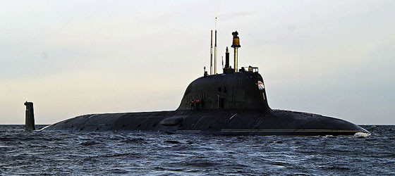 Tàu ngầm nguyên tử Severodvinsk mang tên lửa hành trình Kalibr-PL Tàu ngầm nguyên tử Severodvinsk mang tên lửa hành trình Kalibr-PL