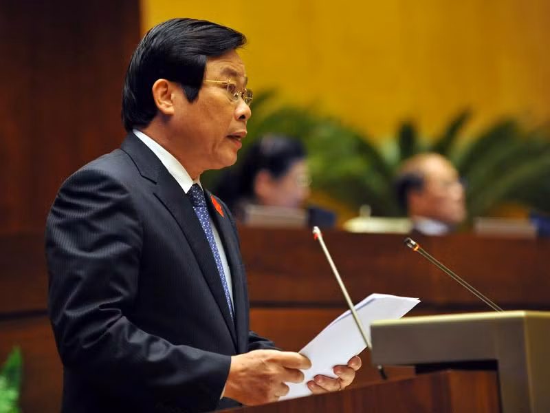 Bộ trưởng Thông tin Truyền thông Nguyễn Bắc Son. Ảnh: Hoàng Long 