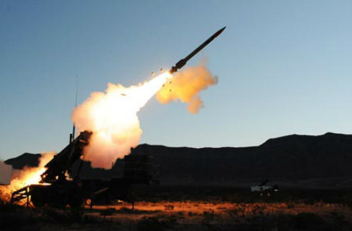 Một lần thử tên lửa HQ-9 của Trung Quốc. Ảnh: Want China Times