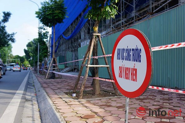 Hình ảnh “cắt ngọn” tòa nhà 8B Lê Trực ảnh 4