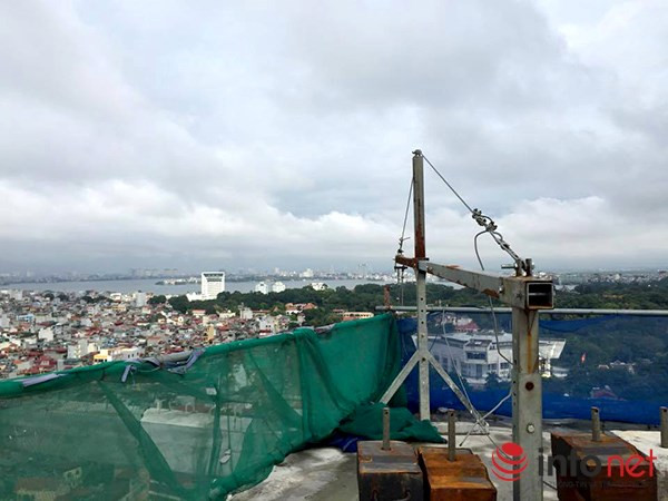 Hình ảnh “cắt ngọn” tòa nhà 8B Lê Trực ảnh 2