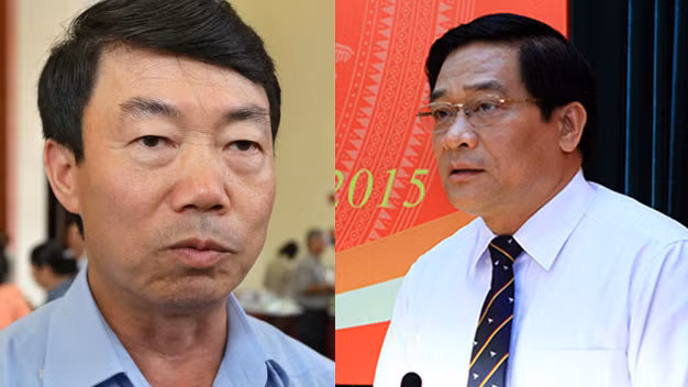 Ông Nguyễn Doãn Khánh (trái) và ông Hà Ngọc Chiến