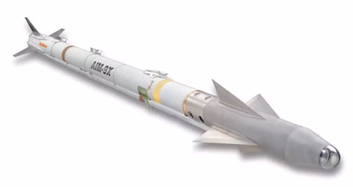 Tên lửa không đối không AIM-9X Sidewinder của Mỹ. Ảnh: Lockheed Martin