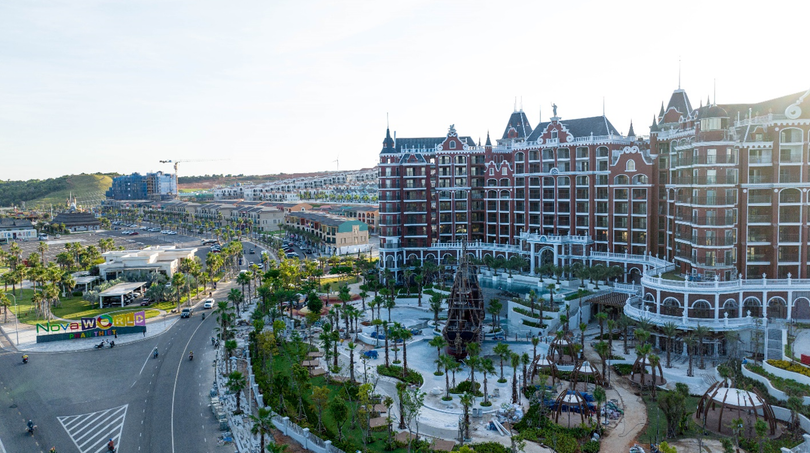 Những dự án đô thị du lịch đã thành hình là một trong những lựa chọn đầu tư an toàn