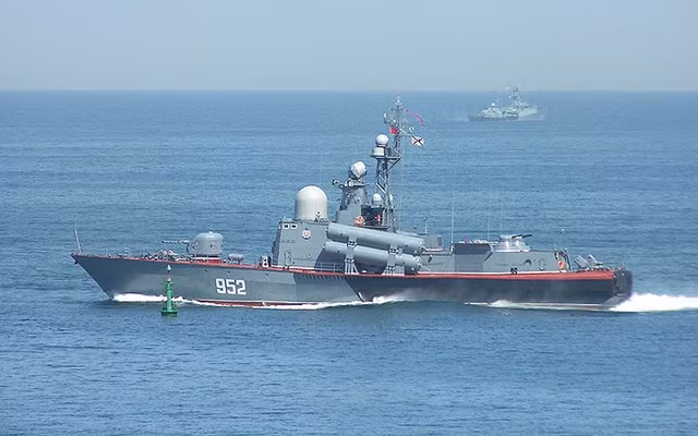 Tàu tấn công tên lửa hạng nhẹ mang Moskit - ảnh minh họa TVZvezda