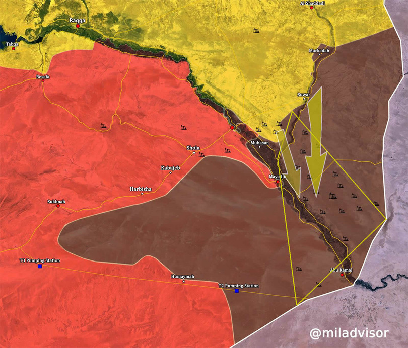 IS tử chiến cầm chân quân đội Syria, người Kurd chiếm đất “như chỗ không người” ở Deir Ezzor ảnh 1