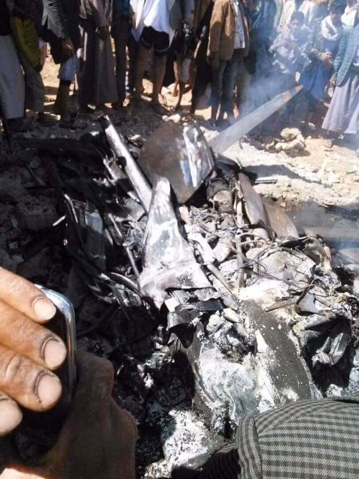 Houthi Forces Downed U.S. MQ-9 Reaper Over Yemeni Capital (Photos, Video) Houthi Forces Downed U.S. MQ-9 Reaper Over Yemeni Capital (Photos, Video)