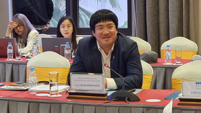 Ông Phạm Đình Đoàn - Chủ tịch Tập đoàn Phú Thái