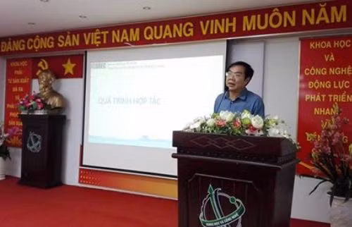 Ông Ngô Đức Hoàng - Giám đốc ICDREC - chia sẻ về công nghệ SOTB.