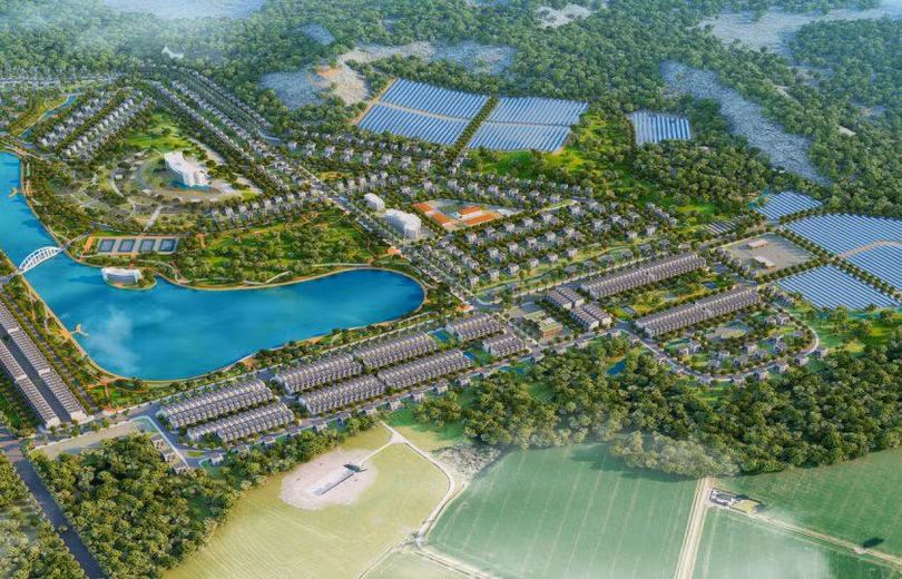 Phối cảnh dự án Khu đô thị du lịch năng lượng xanh tại Phú Yên của R&H Group