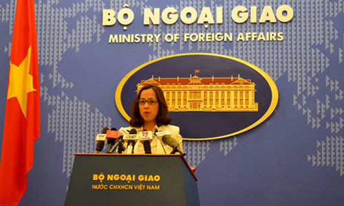 Phó phát ngôn Bộ Ngoại giao Phạm Thu Hằng