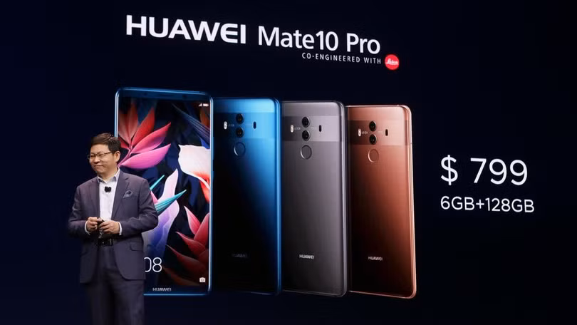 Thỏa thuận phân phối Mate 10 Pro giữa AT&T và Huawei đổ bể do sự can thiệp của chính phủ Mỹ. Ảnh: CNET
