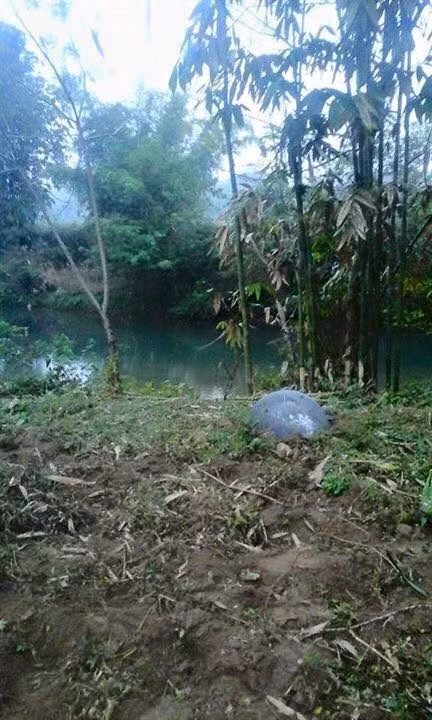 'Vật thể lạ' từ trên trời rơi xuống ở Tuyên Quang ảnh 1 'Vật thể lạ' từ trên trời rơi xuống ở Tuyên Quang ảnh 1