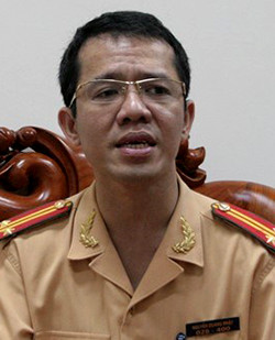 Trung tá Nguyễn Quang Nhật: Ảnh: Phương Sơn