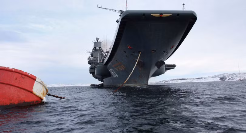 Tàu sân bay duy nhất của Nga