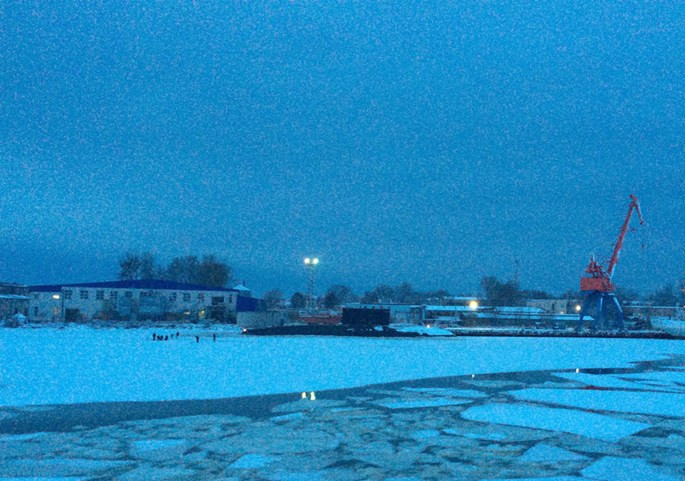 Tàu ngầm Kilo thứ 6 của Việt Nam thử nghiệm giữa băng tuyết Baltic ảnh 1 Tàu ngầm Kilo thứ 6 của Việt Nam thử nghiệm giữa băng tuyết Baltic ảnh 1