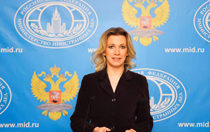 phát ngôn viên Bộ Ngoại giao Nga Maria Zakharova