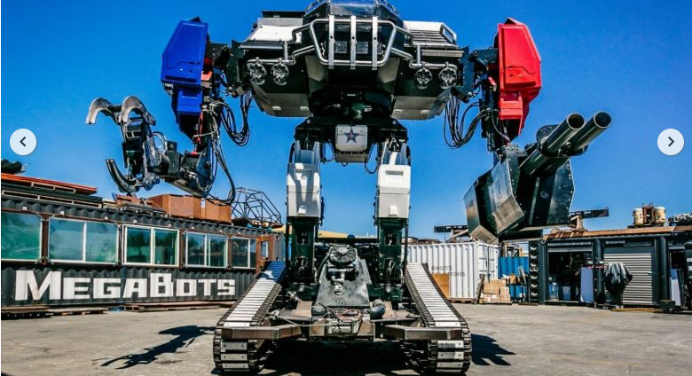 Người máy chiến binh Eagle Prime của Công ty MegaBots 