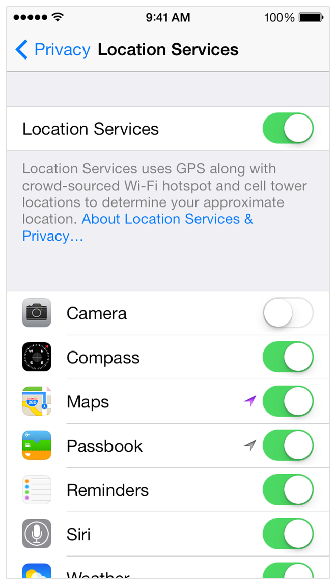 Bật dịch vụ định vị sẽ giúp người dùng sử dụng được nhiều tính năng quan trọng của các ứng dụng. Ảnh:Cnet.