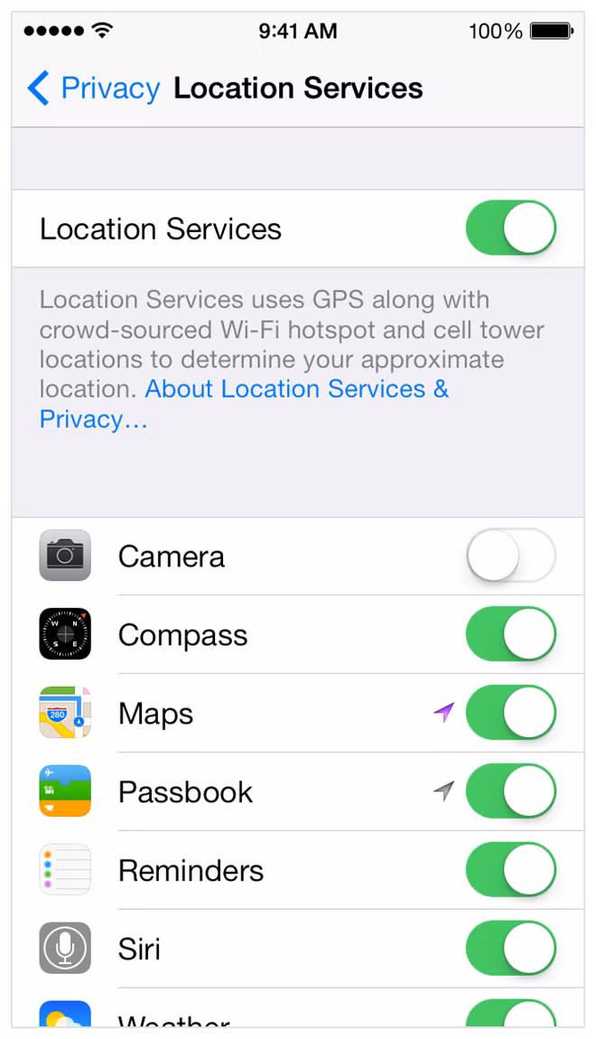 Bật dịch vụ định vị sẽ giúp người dùng sử dụng được nhiều tính năng quan trọng của các ứng dụng. Ảnh:Cnet.