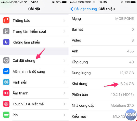 Mẹo tăng bộ nhớ cho iPhone mà không cần xóa ứng dụng ảnh 2 Mẹo tăng bộ nhớ cho iPhone mà không cần xóa ứng dụng ảnh 2