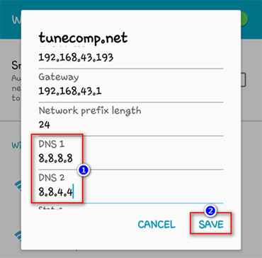 Đổi sang DNS của Google là cách dễ làm, hiệu quả. 