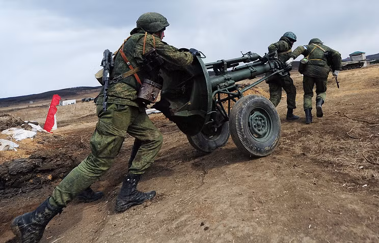 Một hoạt động diễn tập trong Hội thao quân sự quốc tế tại Nga