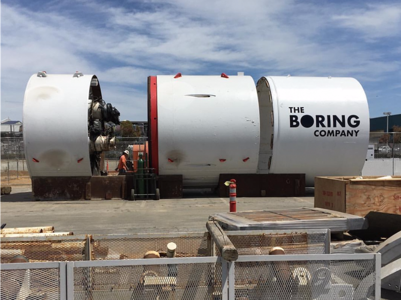 Máy đào hầm Godot. Ảnh Công ty Boring